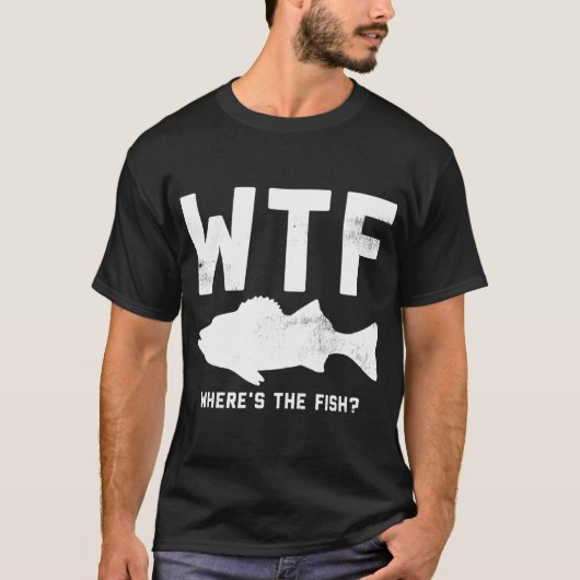 WTF Where's The Fish T-Shirt (Vorderseite)