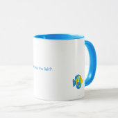 WTF? Where's the Fish? Tasse (VorderseiteRechts)