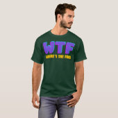 WTF Whereshe Food retro T-Shirt (Vorne ganz)