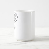WTF Whisper Coffee Tasse - Funny Retro Cartoon (Mittel)