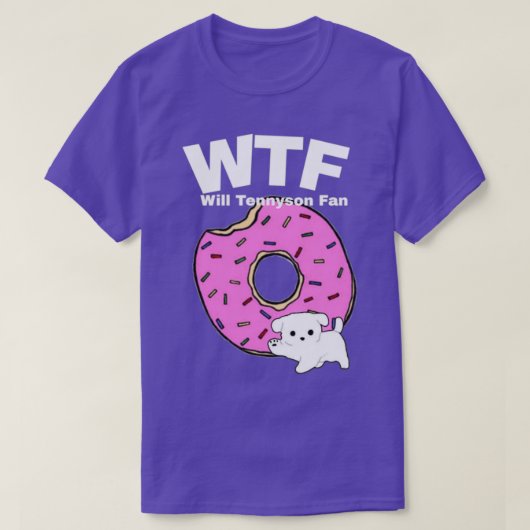 WTF Will Tennyson Fan T-Shirt (Design vorne)