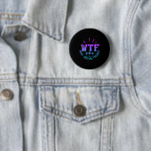 Wtf Wine Tasting Friends Drinking Funny Saying Quo Button (Beispiel)
