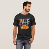 WTF Wine Turkey Familienfeiertag Erntedank T-Shirt (Vorne ganz)
