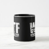 WTF, wo der Fisch lustig ist Tasse (Zentrum)
