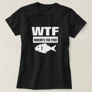 WTF, WO DER FISCHFEIGENE SPOOF IST T-Shirt