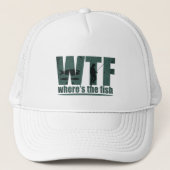 WTF, wo die Fisch-lustigen Fangquoten sind Truckerkappe (Vorderseite)