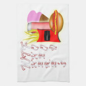 WTF (wo die Nahrung ist) Geschirrtuch (Vertikal)