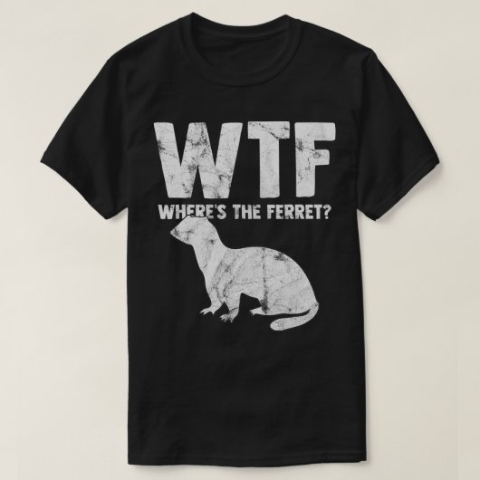 WTF Wo ist das Geschenk für das frische Tier? T-Shirt (Design vorne)