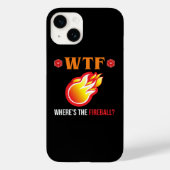 WTF - Wo ist der Feuerball? Case-Mate iPhone Hülle (Rückseite)
