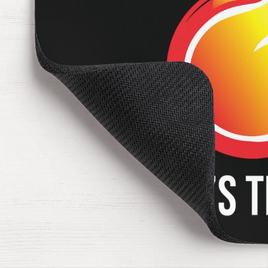 WTF - Wo ist der Feuerball? Mousepad (Ecke)