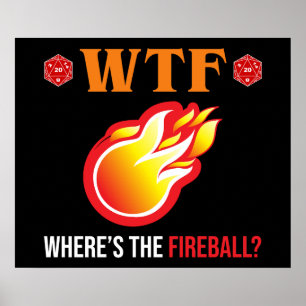 WTF - Wo ist der Feuerball? Poster