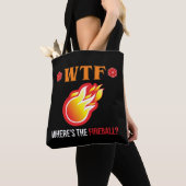 WTF - Wo ist der Feuerball? Tasche (Von Nahem)