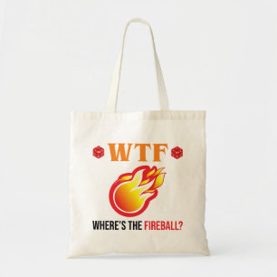WTF - Wo ist der Feuerball? Tragetasche