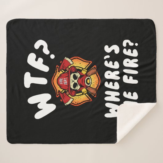 WTF Wo ist der Feuerwehrmann? Sherpadecke (Vorderseite (Horizontal))