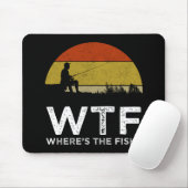 WTF - Wo ist der Fisch? Mousepad (Mit Mouse)