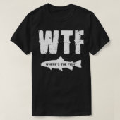 WTF Wo ist der Fisch? T-Shirt (Design vorne)