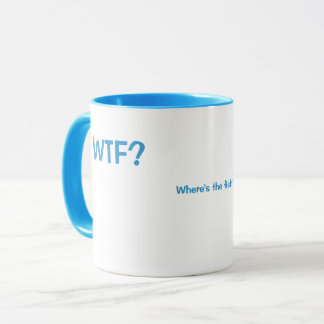 WTF? Wo ist der Fisch? Tasse