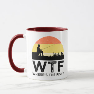 WTF - Wo ist der Fisch? Tasse