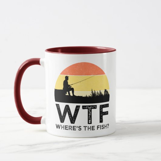 WTF - Wo ist der Fisch? Tasse (Links)