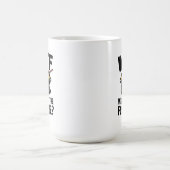 "WTF Wo ist der Fondue? Funny Cheese Design Kaffeetasse (Mittel)