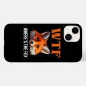 WTF - Wo ist der Fuchs? Case-Mate iPhone Hülle (Rückseite (Horizontal))
