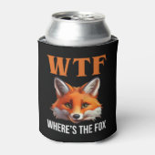 WTF - Wo ist der Fuchs? Dosenkühler (Kanne Vorderseite)