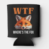 WTF - Wo ist der Fuchs? Dosenkühler (Rückseite)