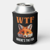 WTF - Wo ist der Fuchs? Dosenkühler (Kanne Rückseite)