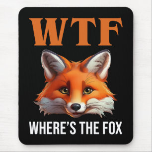 WTF - Wo ist der Fuchs? Mousepad