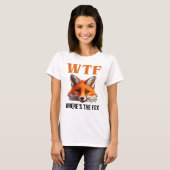 WTF - Wo ist der Fuchs? T-Shirt (Vorne ganz)