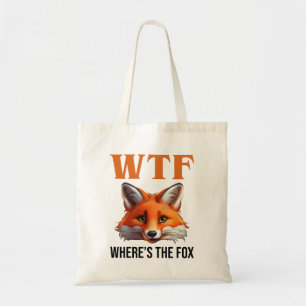 WTF - Wo ist der Fuchs? Tragetasche