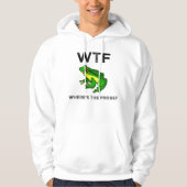 WTF - Wo sind die Frösche? Hoodie (Vorderseite)