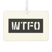 WTFO AUTOLUFTERFRISCHER (Rückseite)