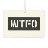 WTFO AUTOLUFTERFRISCHER (Vorderseite)