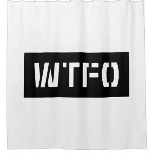WTFO DUSCHVORHANG