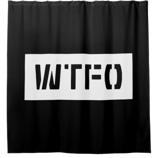 WTFO DUSCHVORHANG (Vorderseite)