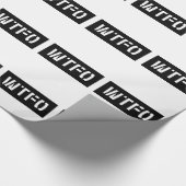 WTFO GESCHENKPAPIER (Ecke)