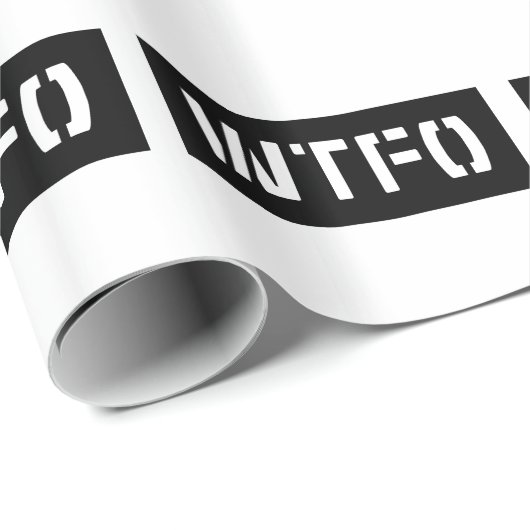 WTFO GESCHENKPAPIER (Rolleneckpunkt)