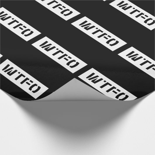 WTFO GESCHENKPAPIER (Ecke)