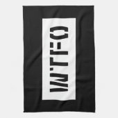 WTFO GESCHIRRTUCH (Vertikal)