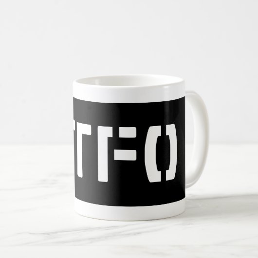 WTFO KAFFEETASSE (VorderseiteRechts)