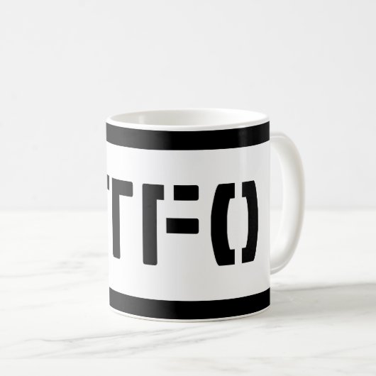 WTFO KAFFEETASSE (VorderseiteRechts)