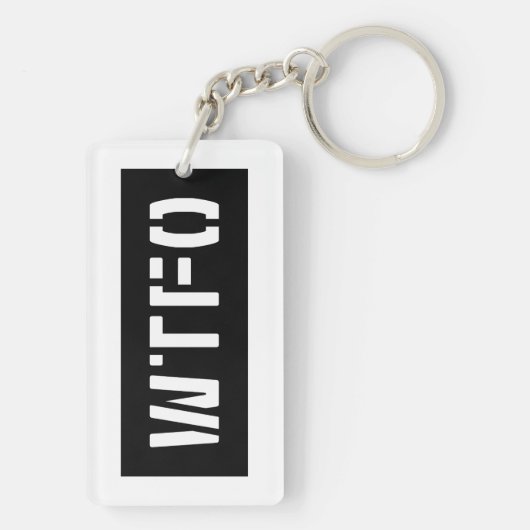 WTFO SCHLÜSSELANHÄNGER (Rückseite)