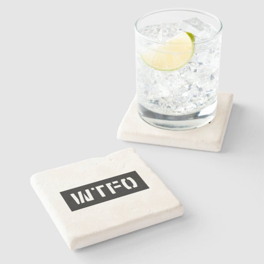 WTFO STEINUNTERSETZER (Seitenansicht)