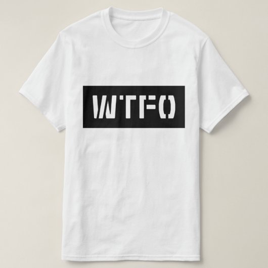 WTFO T-Shirt (Design vorne)