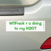 WTFrack sind Sie tuend? Autoaufkleber (Auf Auto)