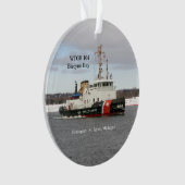 WTGB 104 Biscyne Bay Acryloramen Ornament (Vorderseite)