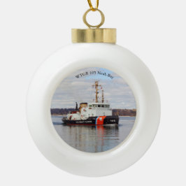 WTGB 105 Neah Bay Ball oder Schneeflocke Keramik Kugel-Ornament