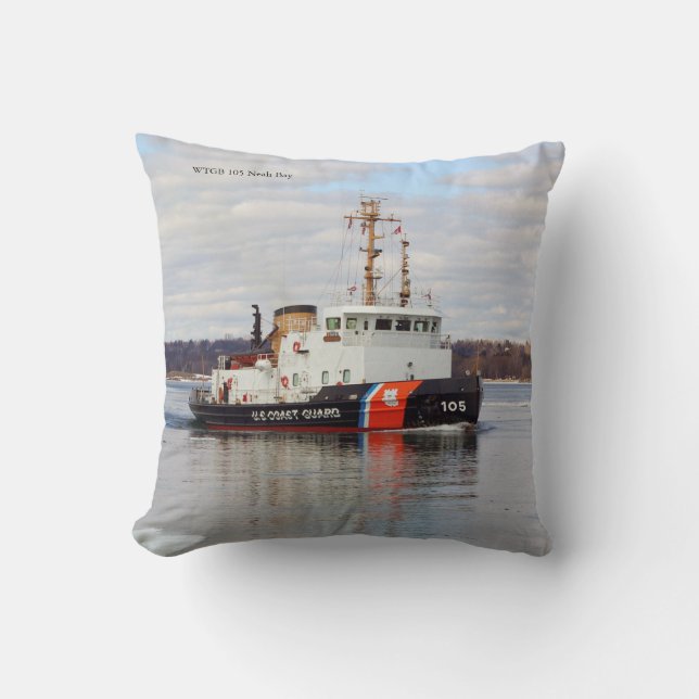 WTGB 105 Neah Bay werfen Kissen (Vorderseite)