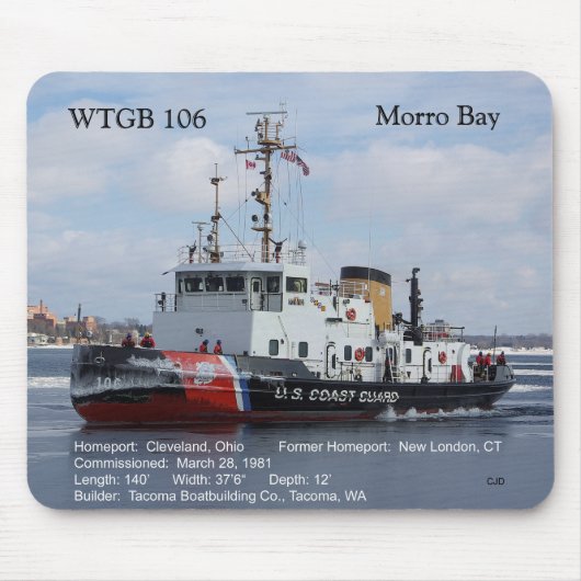 WTGB 106 Morro Bay Mousepad (Vorne)